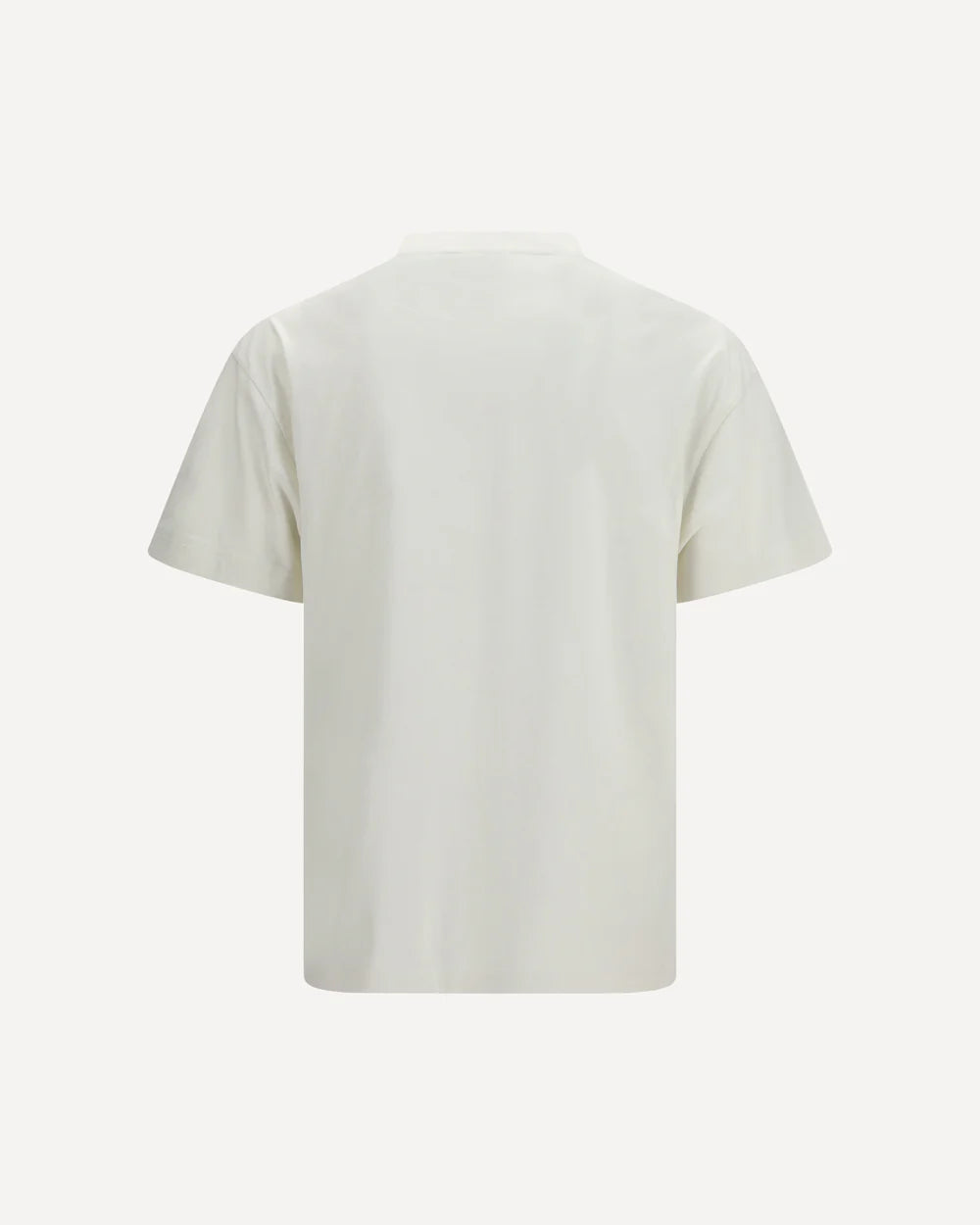 T-Shirt Bianca Logo Collo Palm Angels