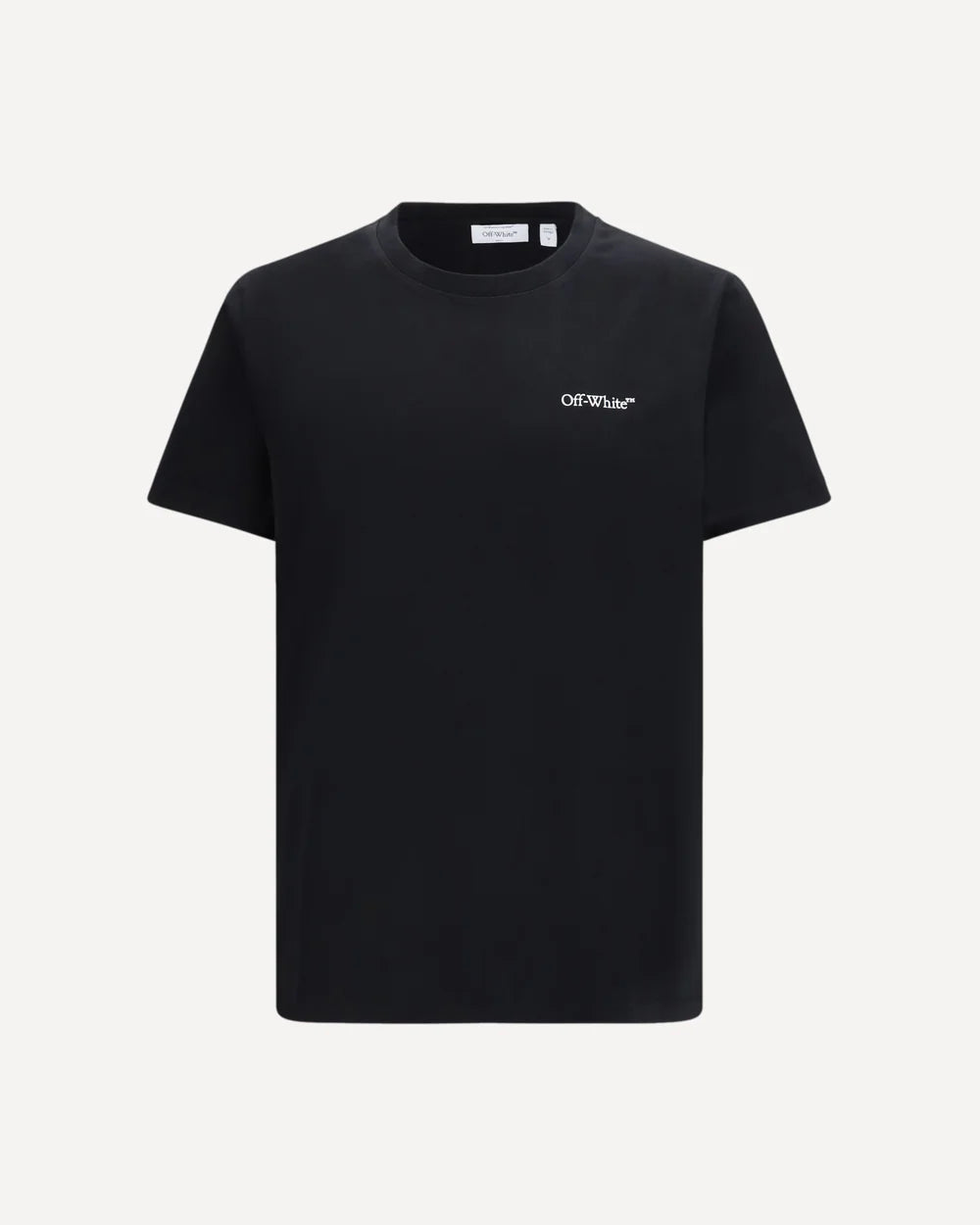 T-Shirt Nera Metal Arrow Off White