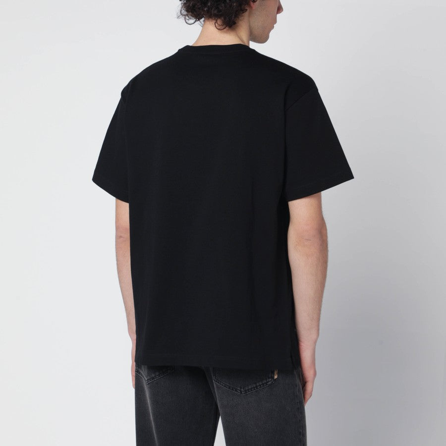 T-Shirt Nera Logo GG Gucci