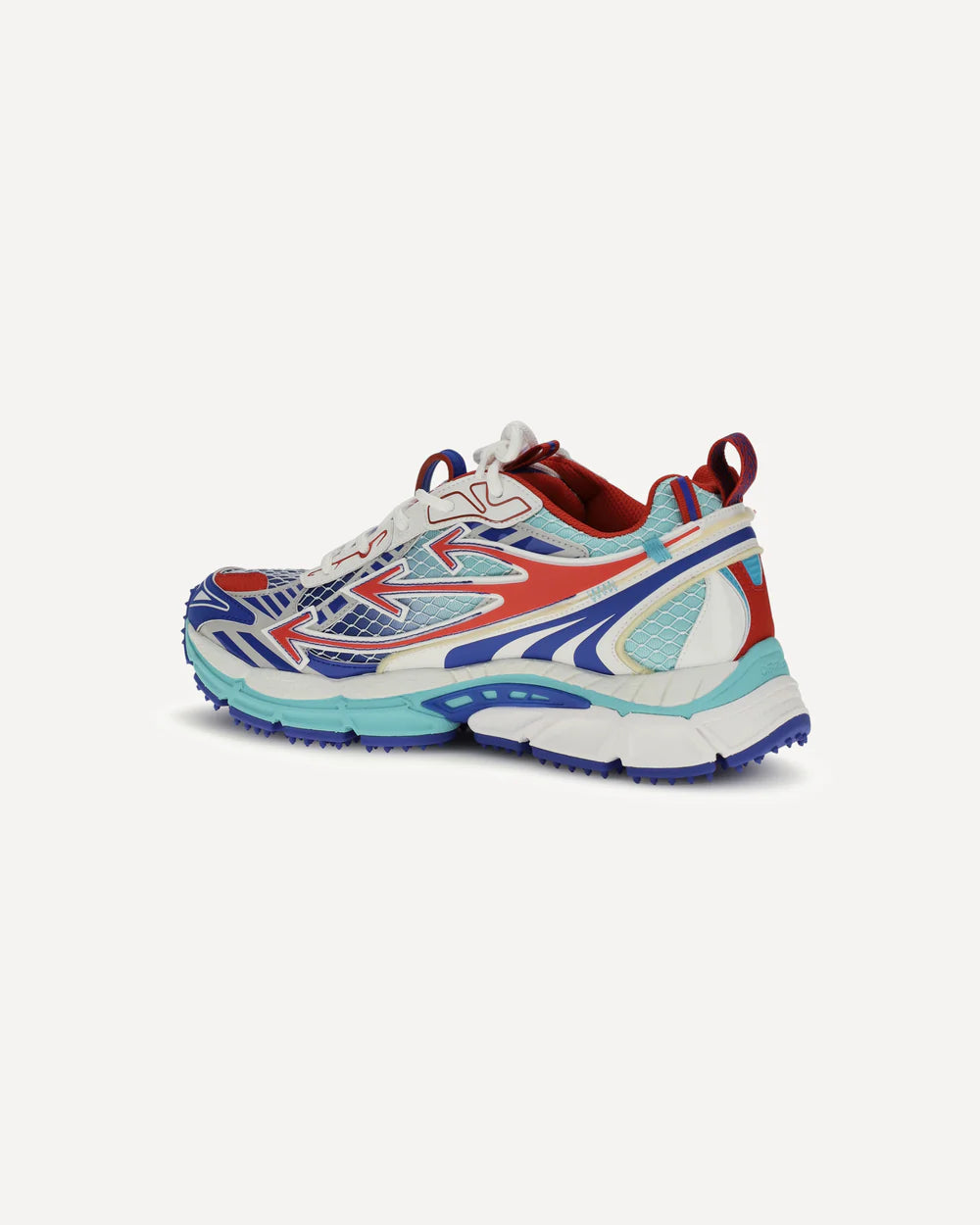 Sneakers Be Right Back Blu Multicolor Off White
