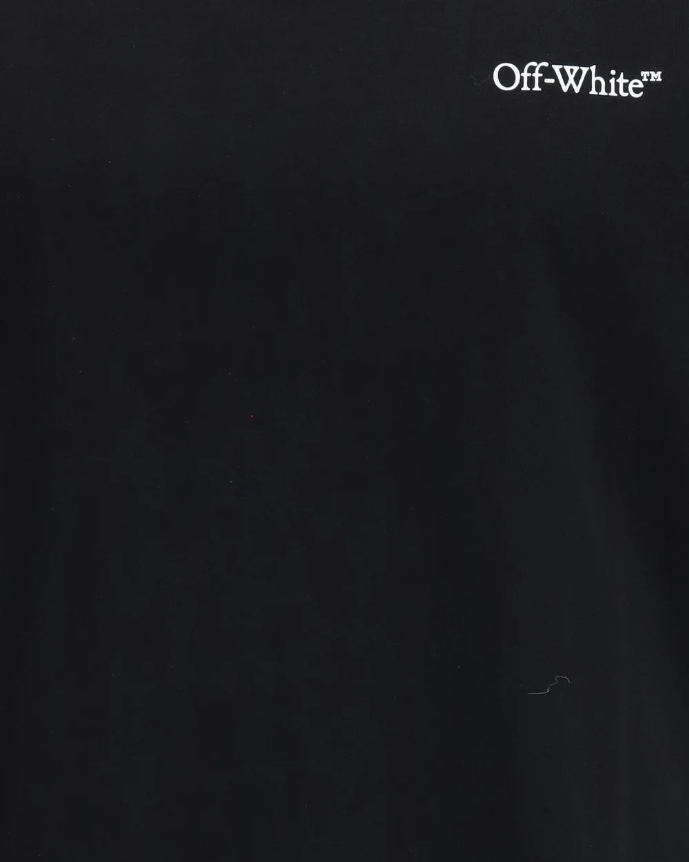 T-Shirt Nera Metal Arrow Off White