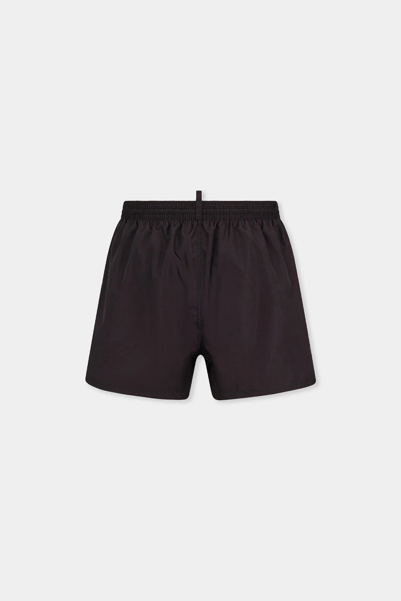 Costume Nero Scritte Orizzontali Arancione Dsquared