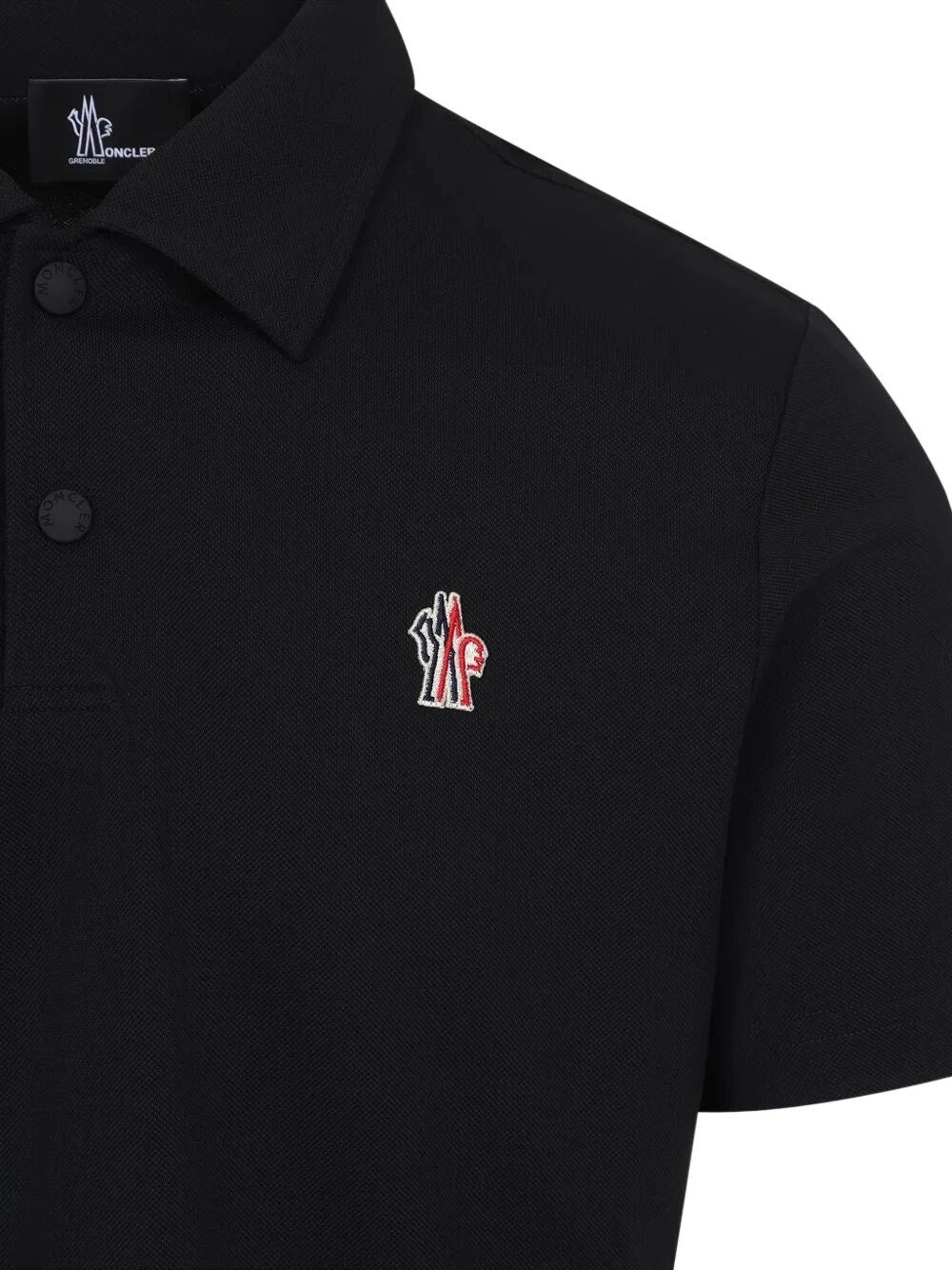 Polo Nera Logo Moncler