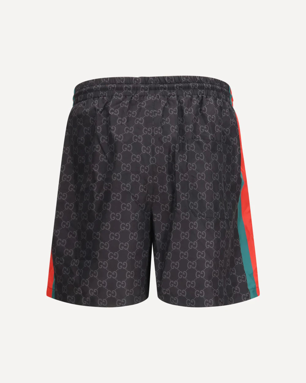 Costume Nero Logo All Over GG e Strisce Gucci