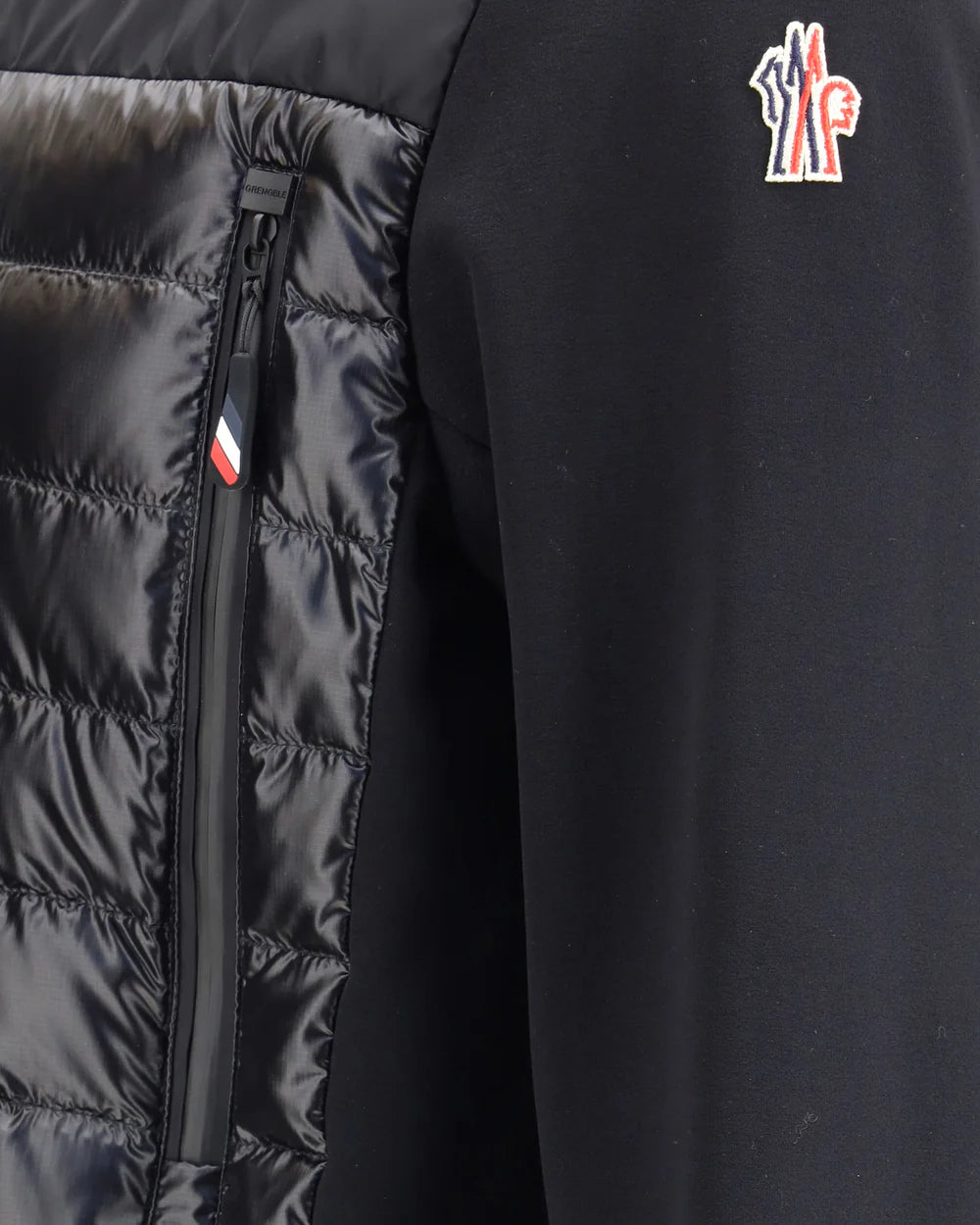 Giubbino Nero Polartec Moncler Grenoble