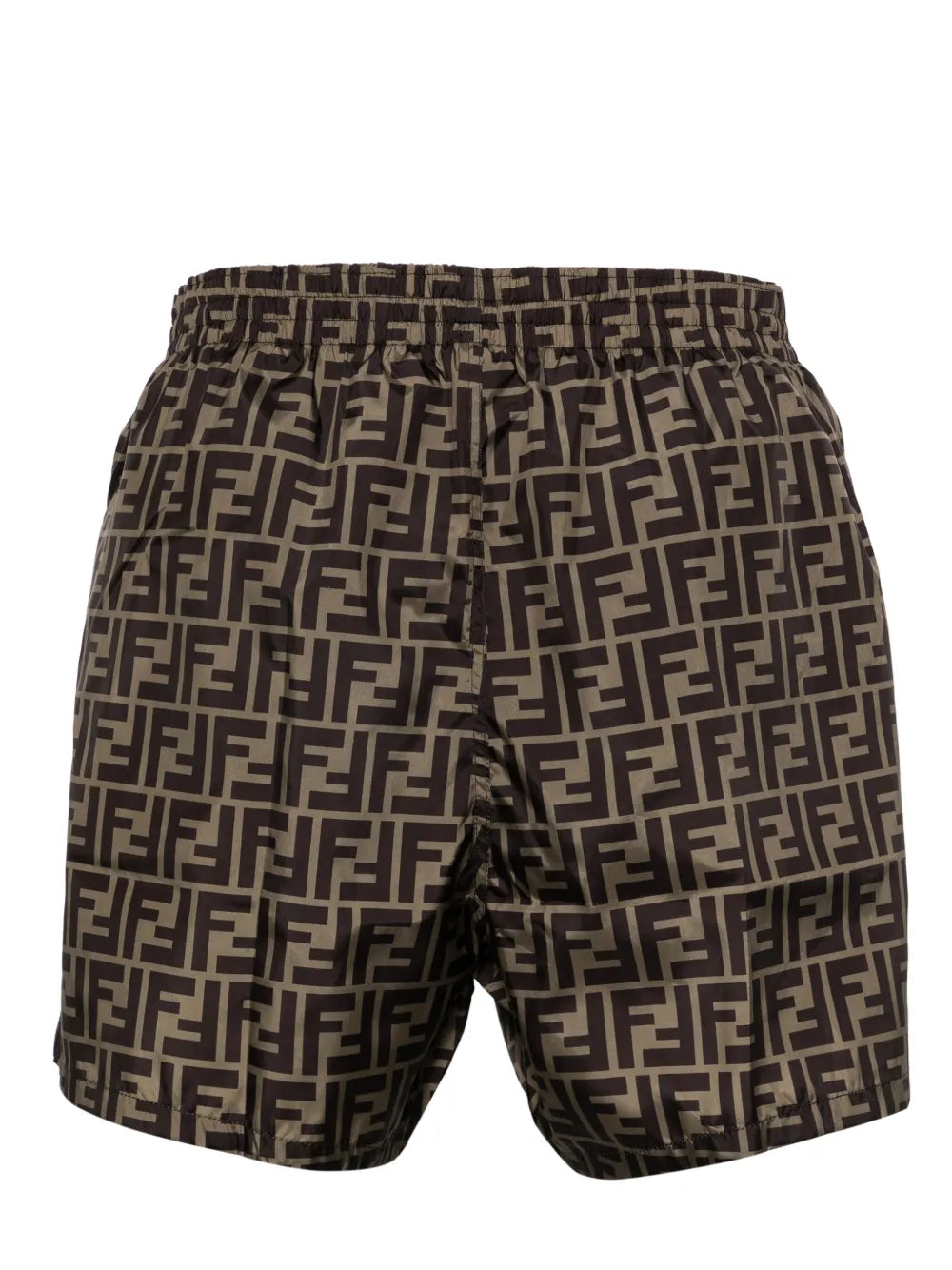 Costume Marrone Logo All Over FF Fendi