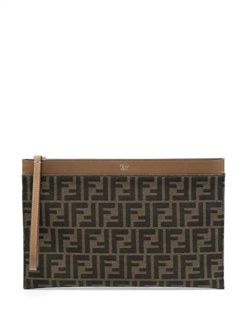 Pochette Logo FF All Over Fendi