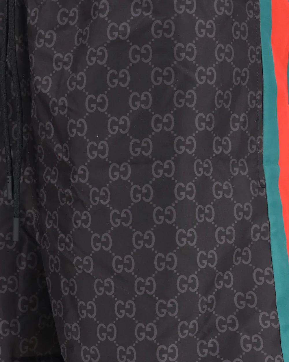 Costume Nero Logo All Over GG e Strisce Gucci