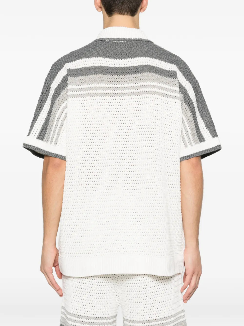 Camicia Bianca in Crochet Casablanca