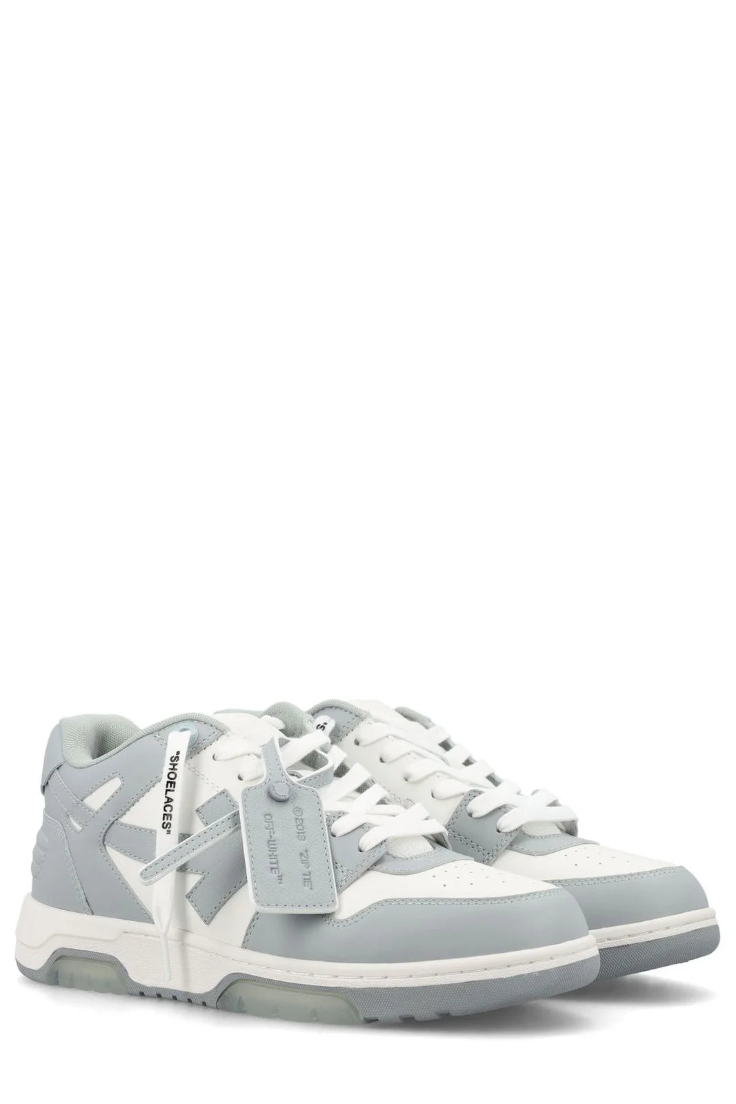 Sneakers Bianche dettagli Grigi Out Of Office Off White