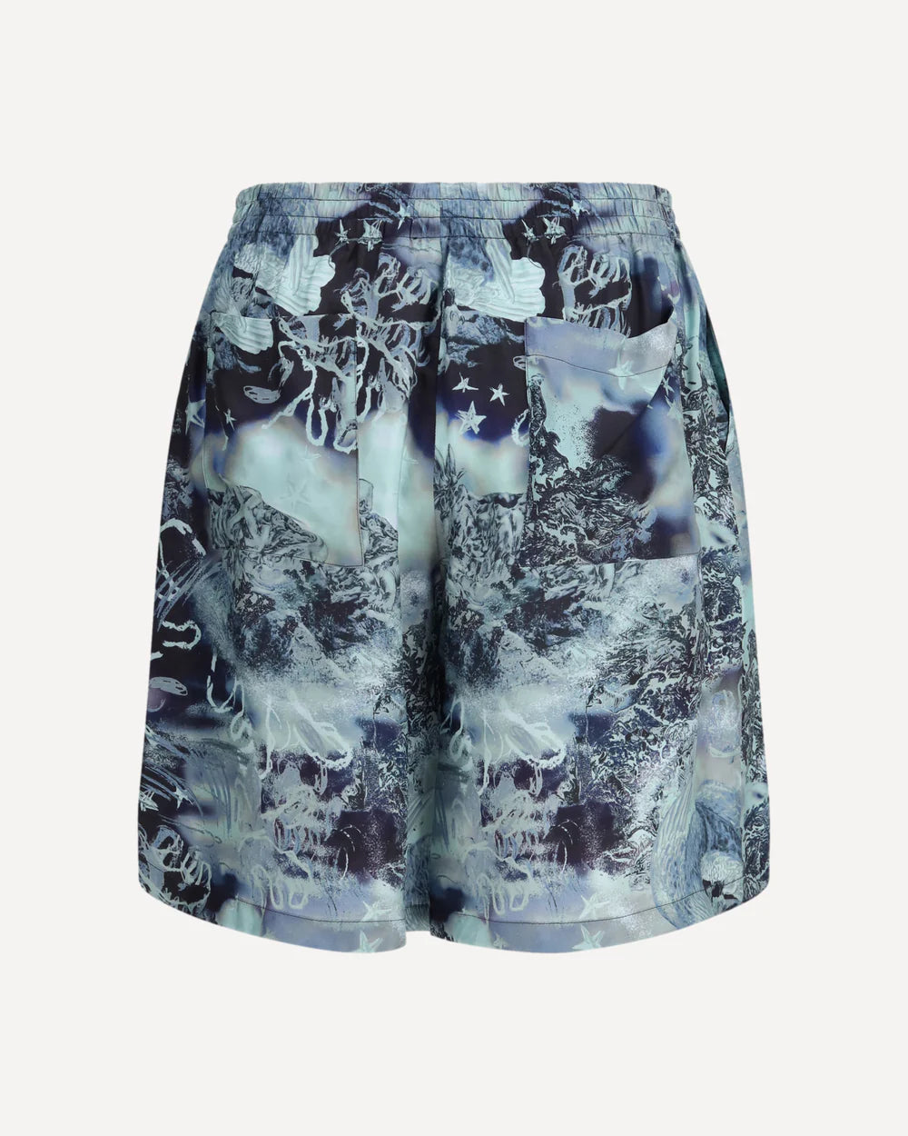 Shorts Multicolor in Seta Off-White