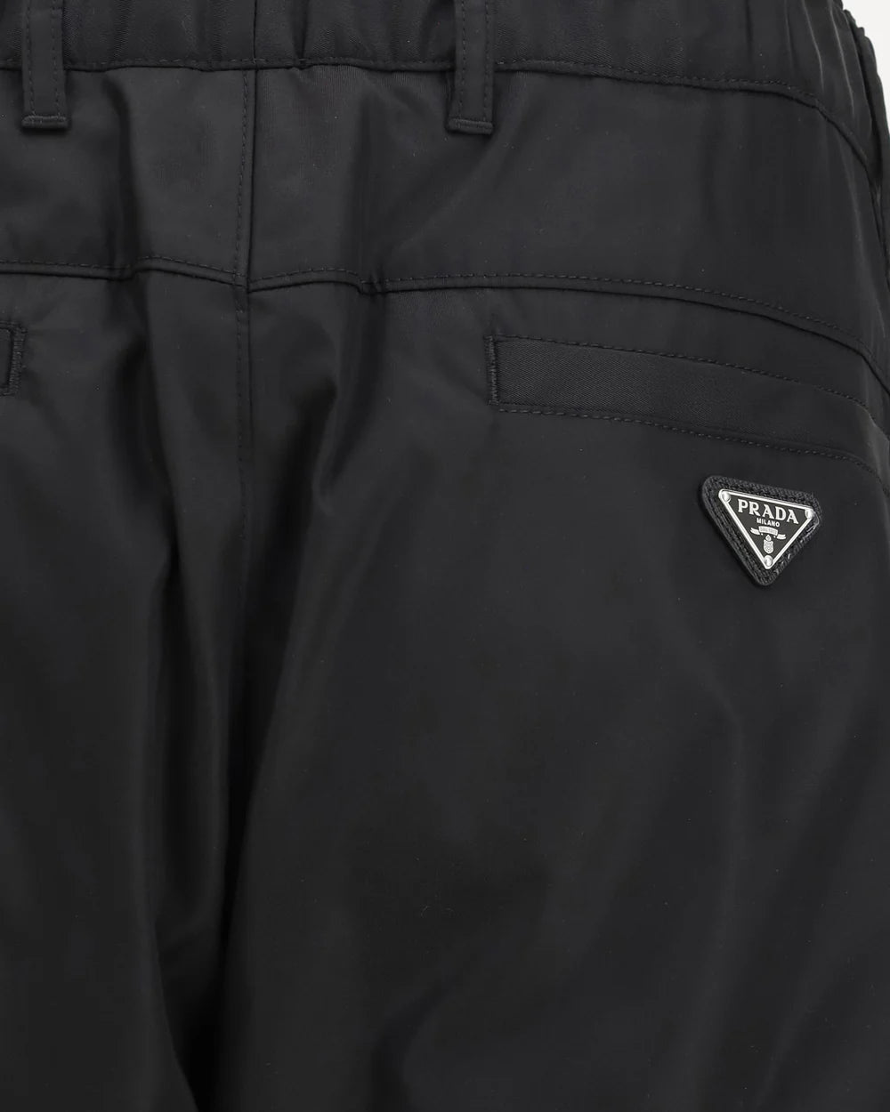 Pantalone in Nylon Placchetta Prada