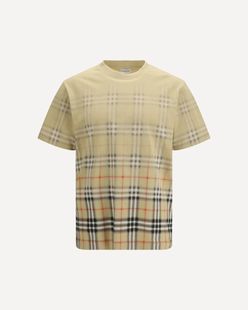 T-Shirt Classic Check All Over Burberry
