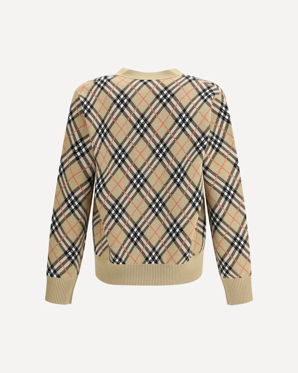Cardigan Check Classic Burberry