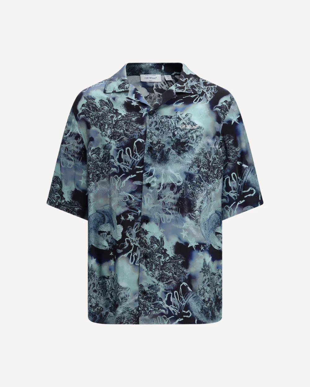Camicia Multicolor Bowling Off-White