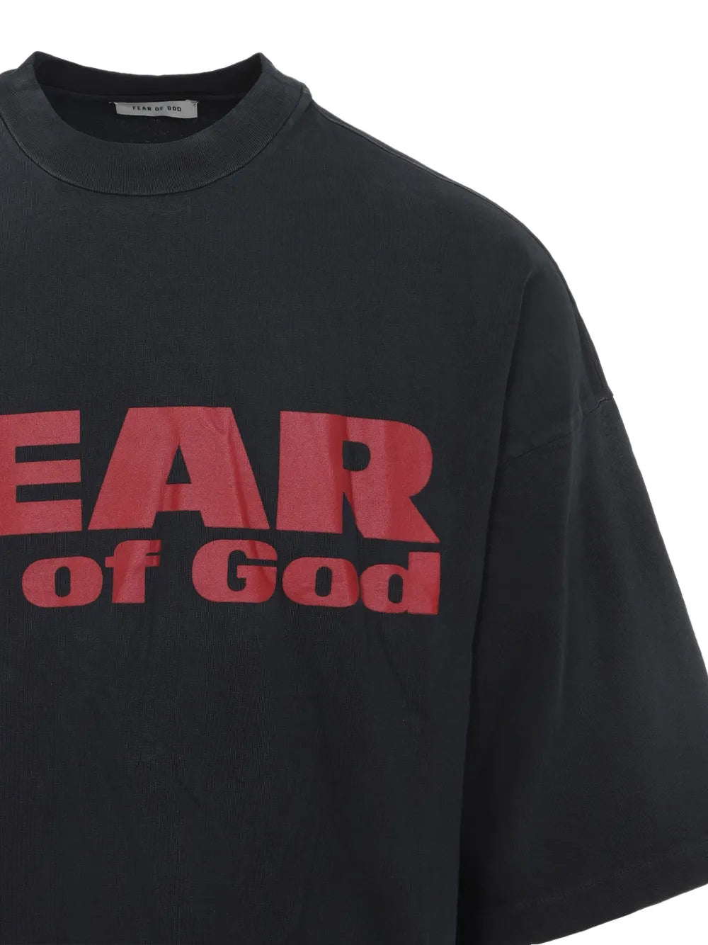 T-Shirt Nera Fear is Gone Fear Of God