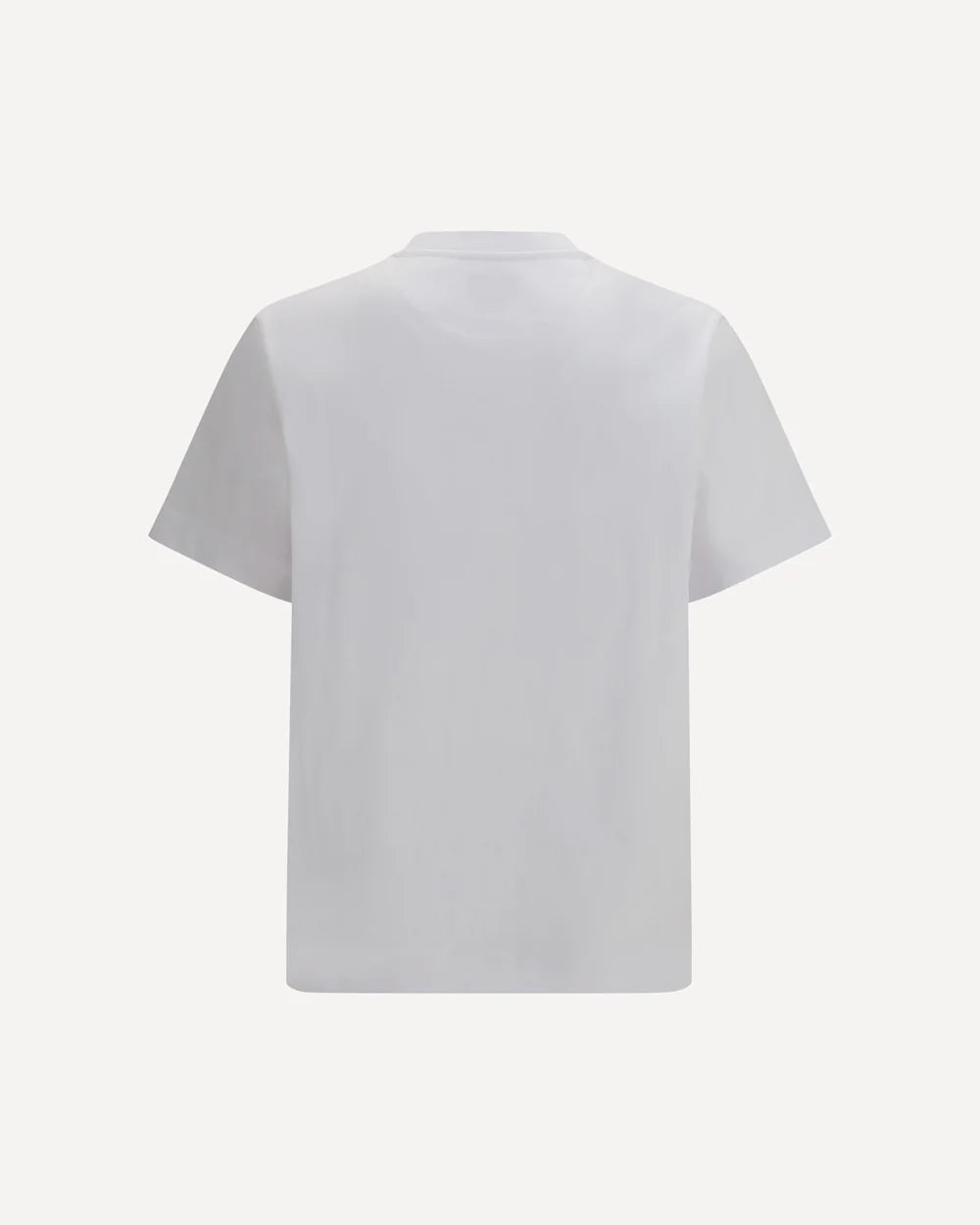 T-Shirt Bianca Stampa Orchidea Casablanca