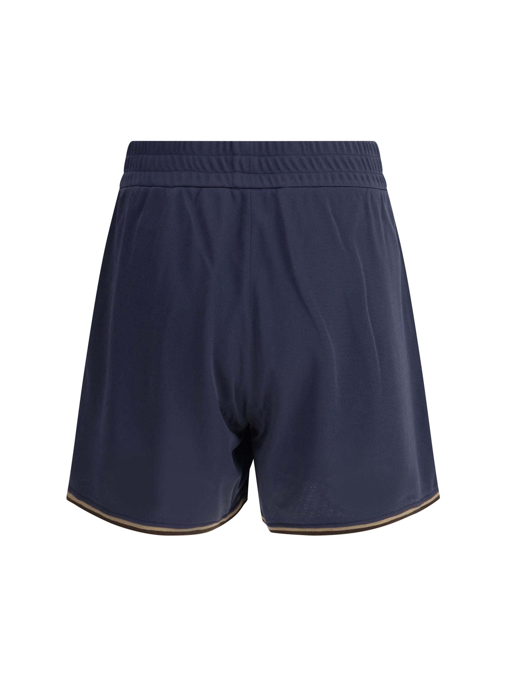 Short Blu Logo All Over Fendi