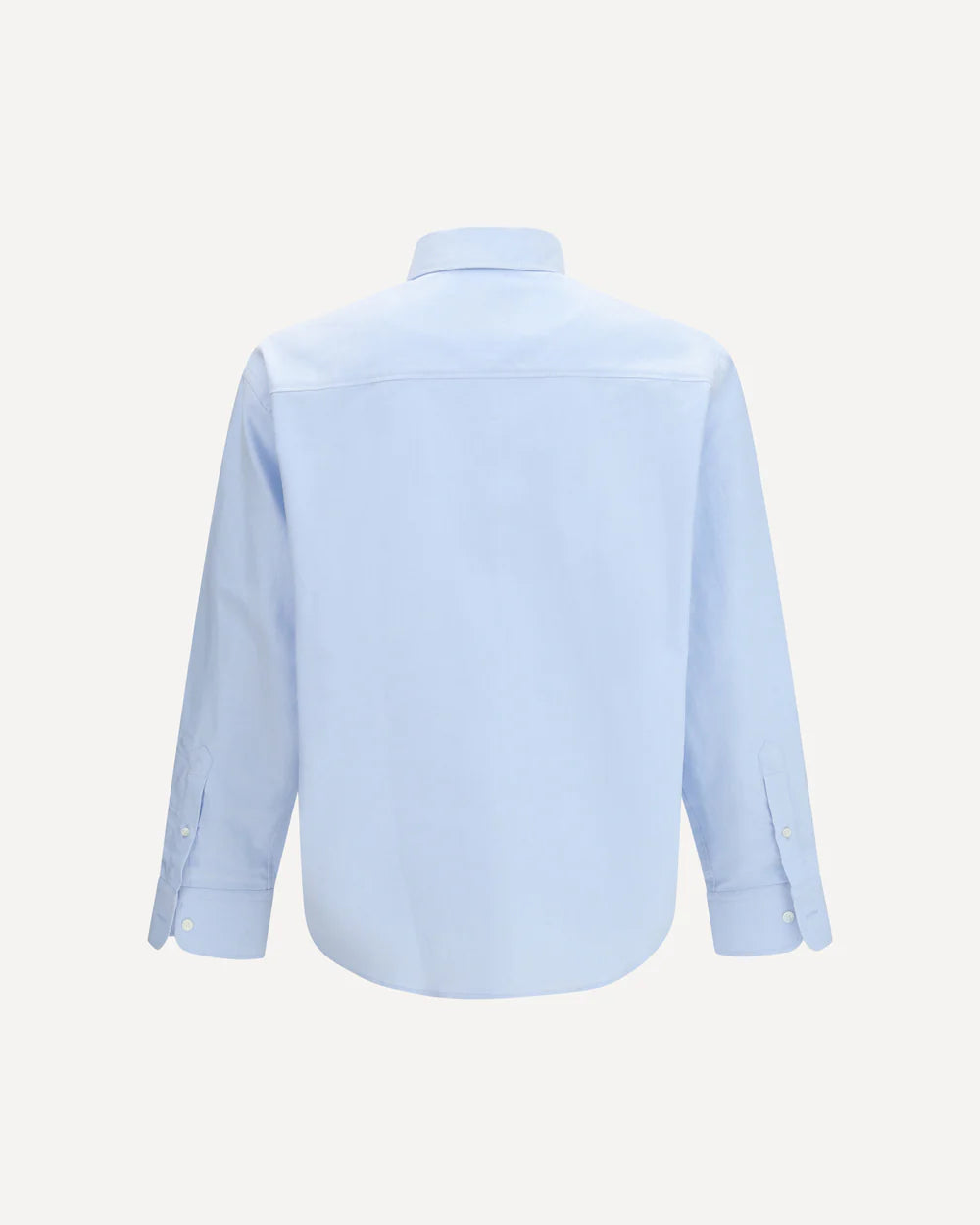 Camicia Azzurra Taschino Logo Cuore Ami Paris