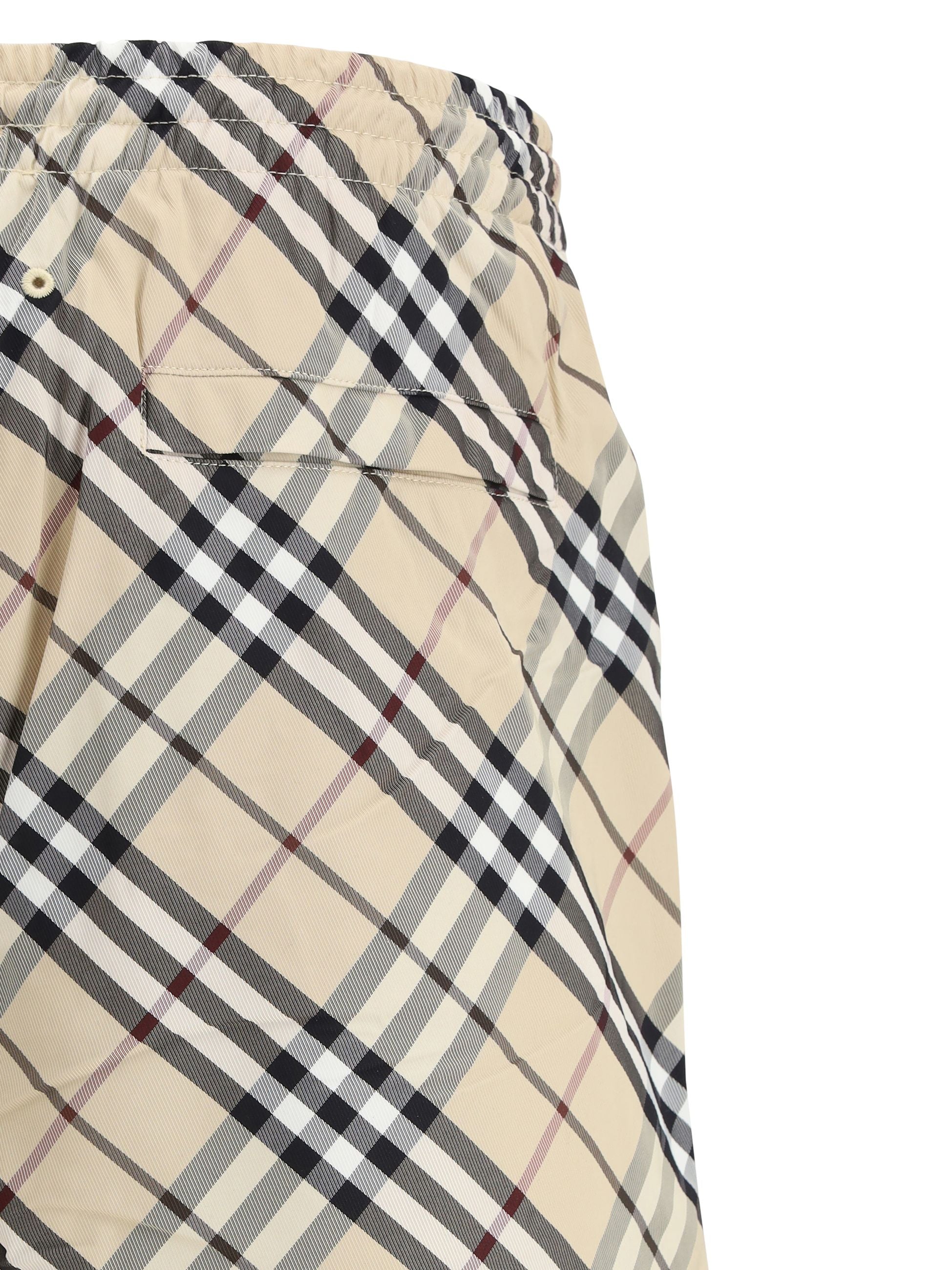 Costume Logo Check All over Burberry