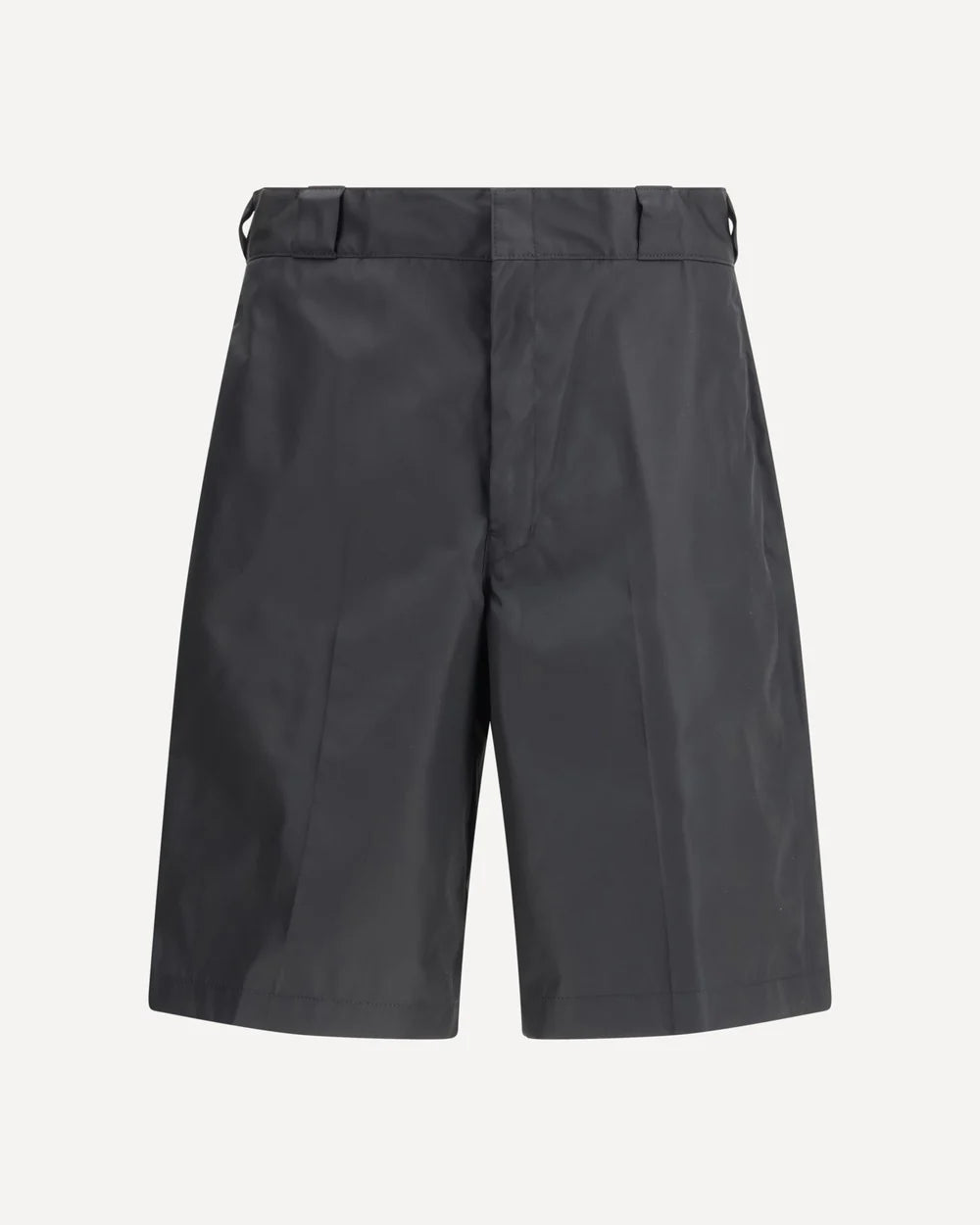 Shorts in Nylon con Placchetta Prada