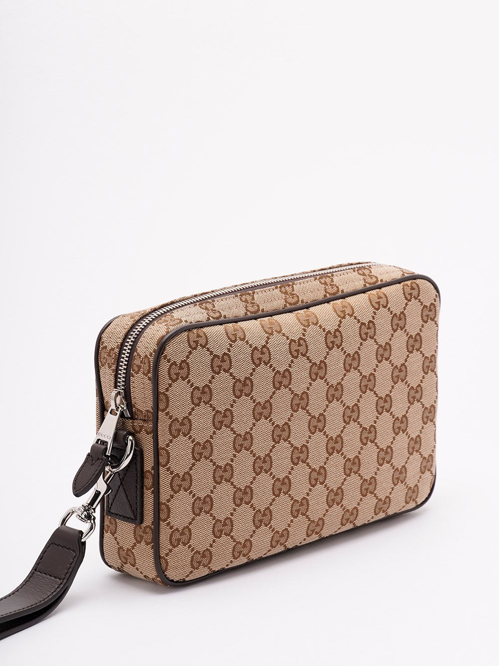 Borsa Beige Logo All Over GG con Tracolla Gucci