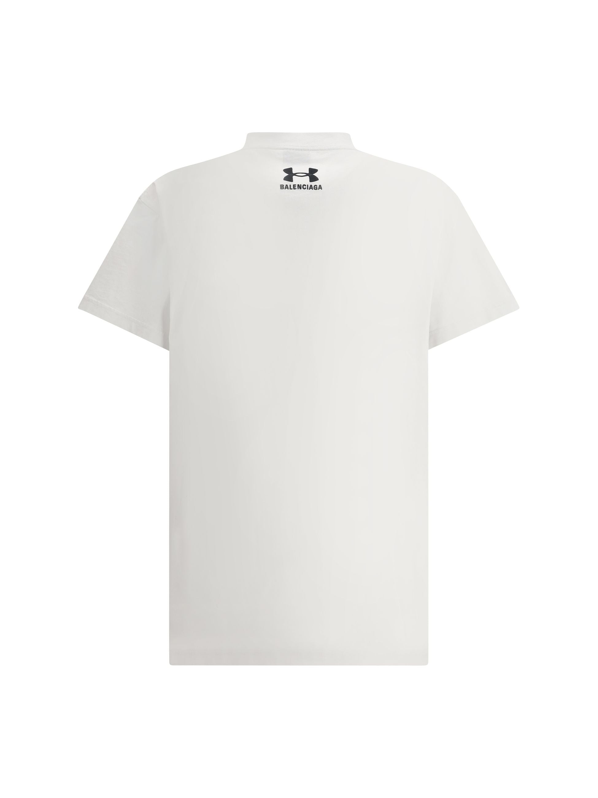 T-Shirt Bianca Logo Balenciaga