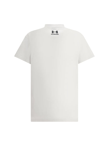 T-Shirt Bianca Logo Balenciaga