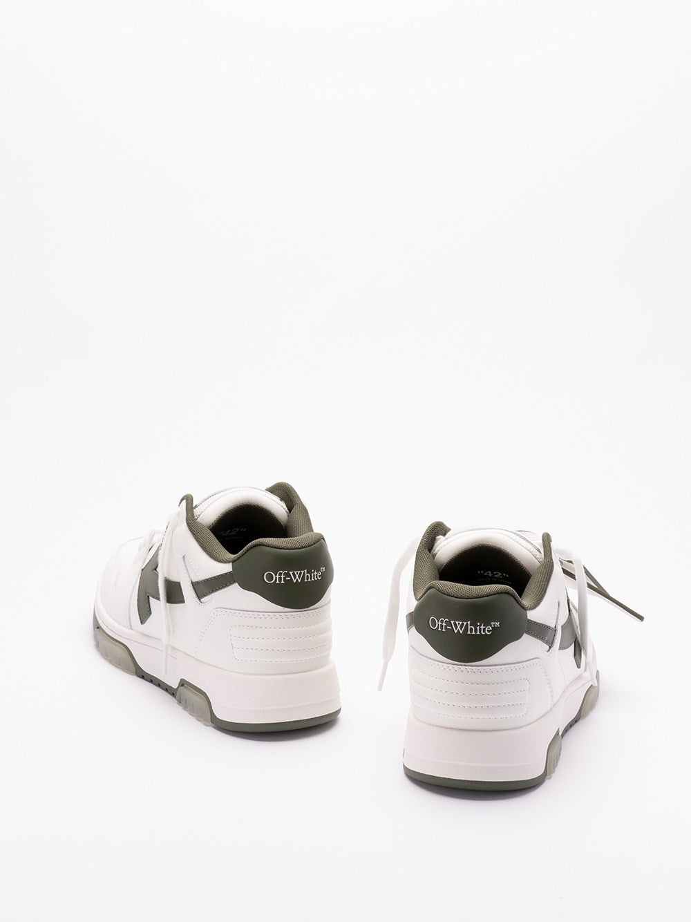 SNEAKERS OUT OF OFFICE BIANCA VERDE OFF-WHITE