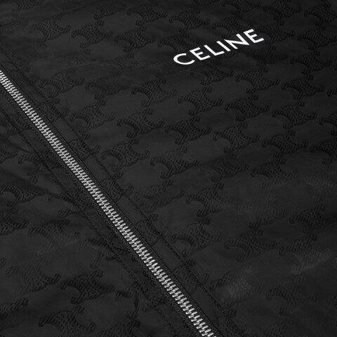 Giubbino in Nylon Logo All Over Celine