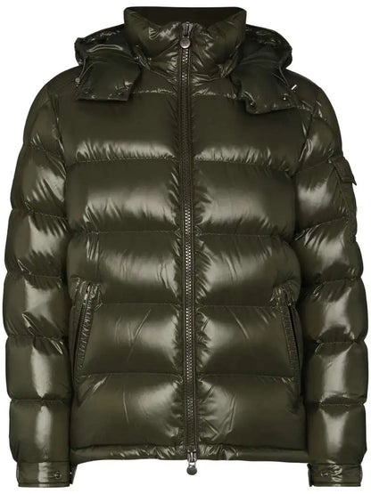 Giubbino Verde Maya Moncler