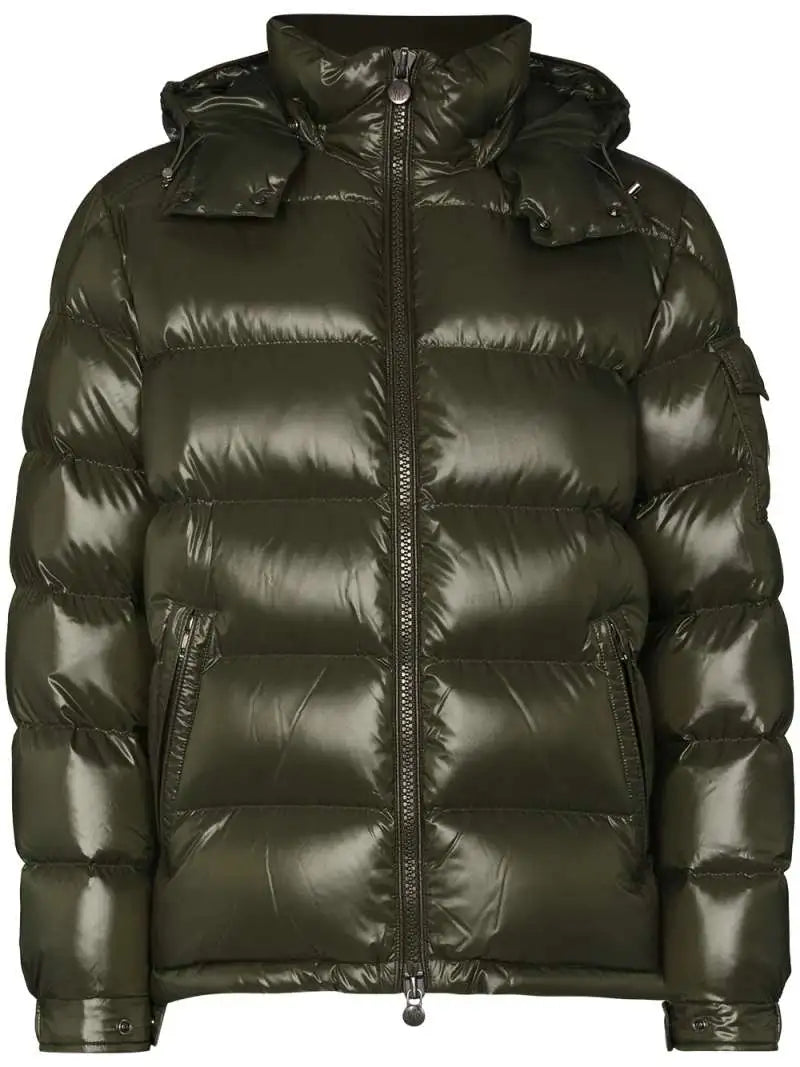 Giubbino Verde Maya Moncler