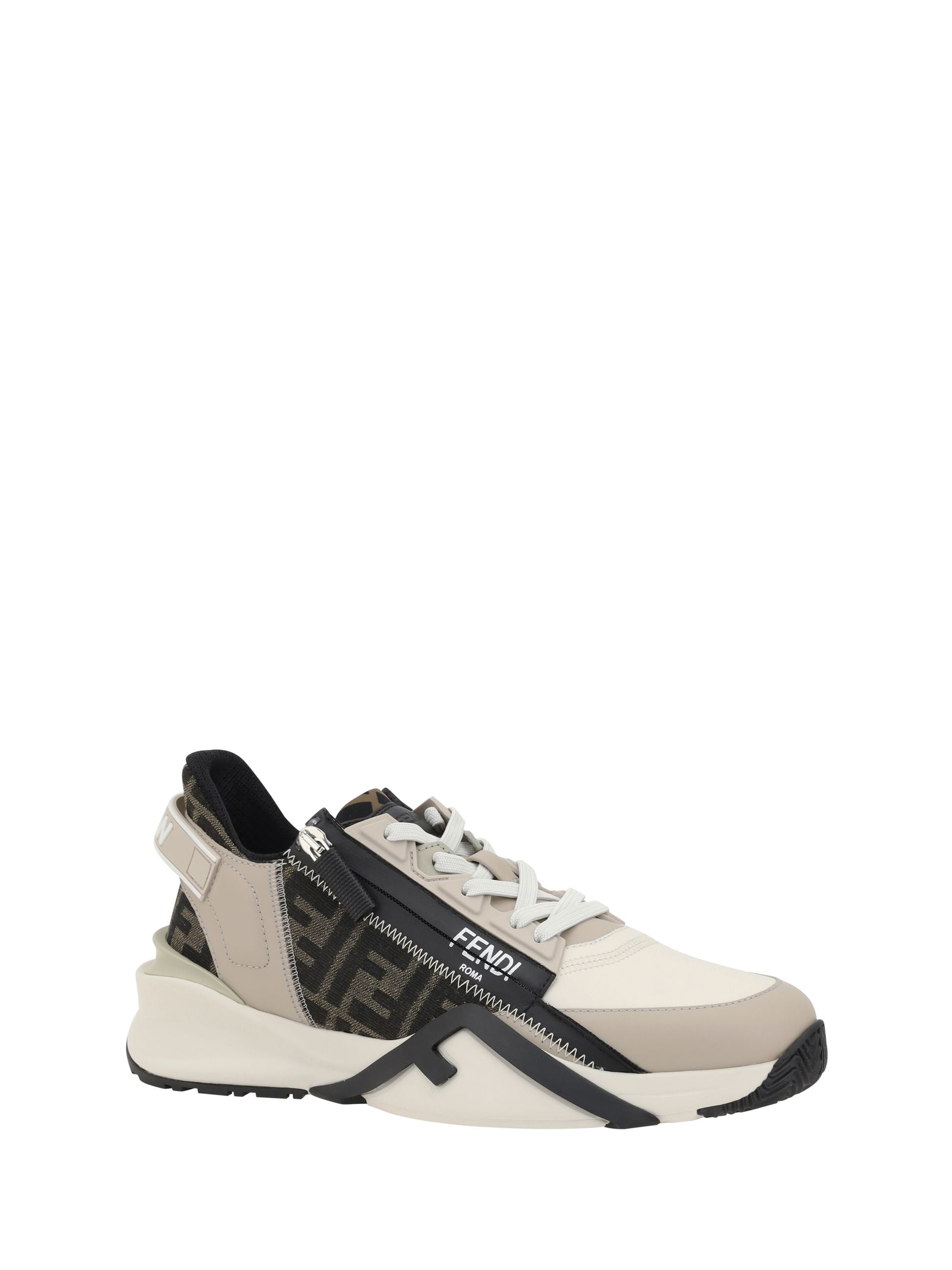 Flow Running Sneakers Marrone Fendi