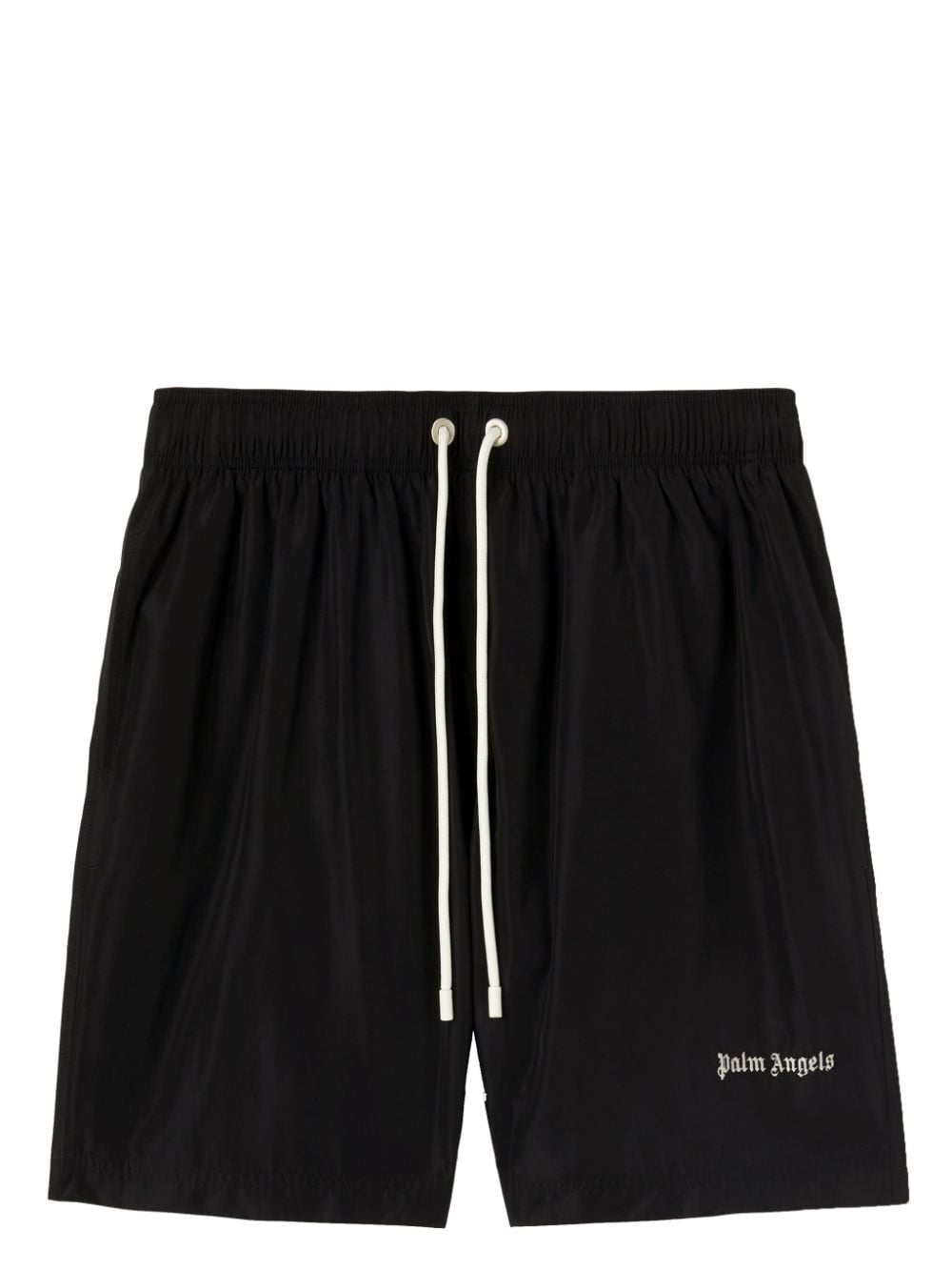 COSTUME NERO CON SCRITTA LOGO PALM ANGELS