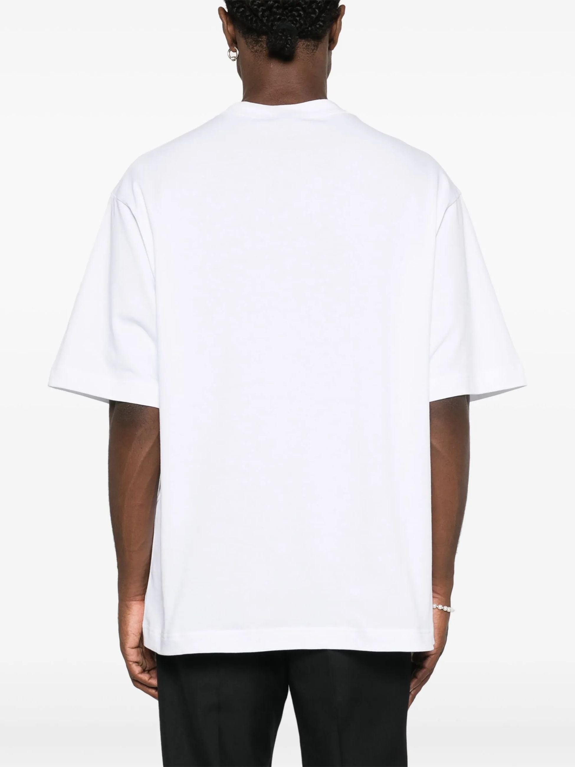 T-Shirt Bianca Scritta Gucci