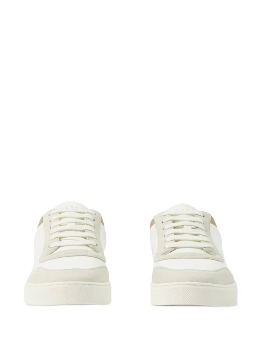 SNEAKERS BIANCA CON CHECK RETRO BURBERRY