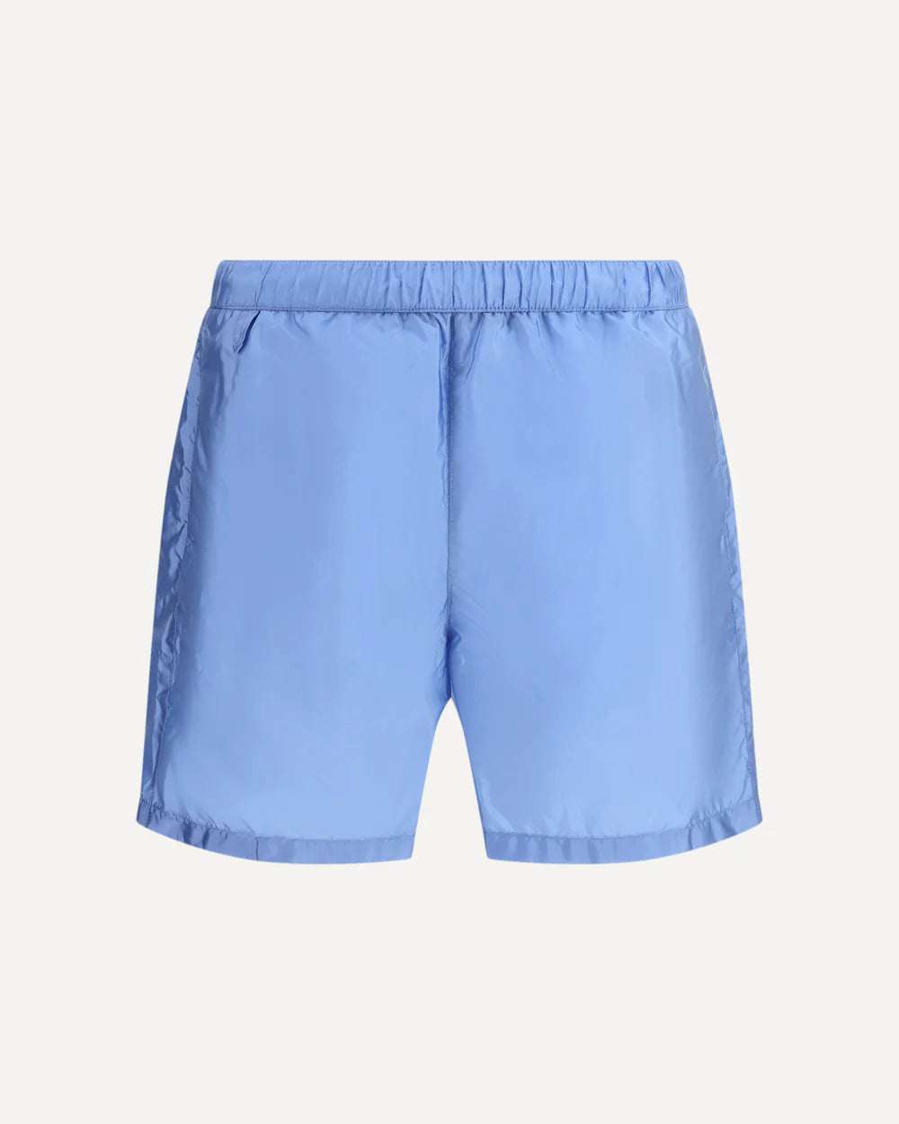 Costume Azzurro Logo Placchetta Retro Prada