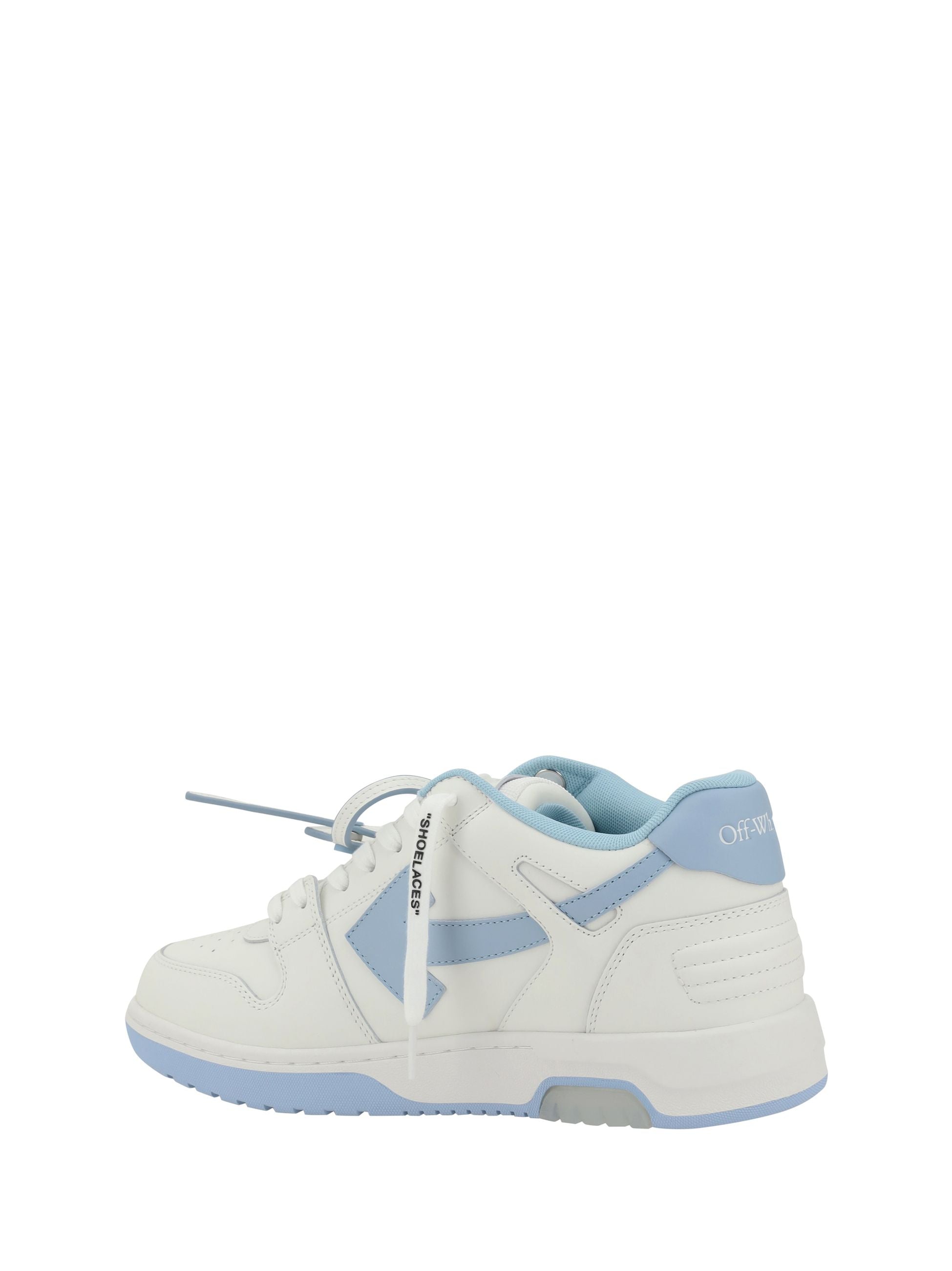 Sneakers Out Of Office Bianca Con Dettagli Azzurri Off-White