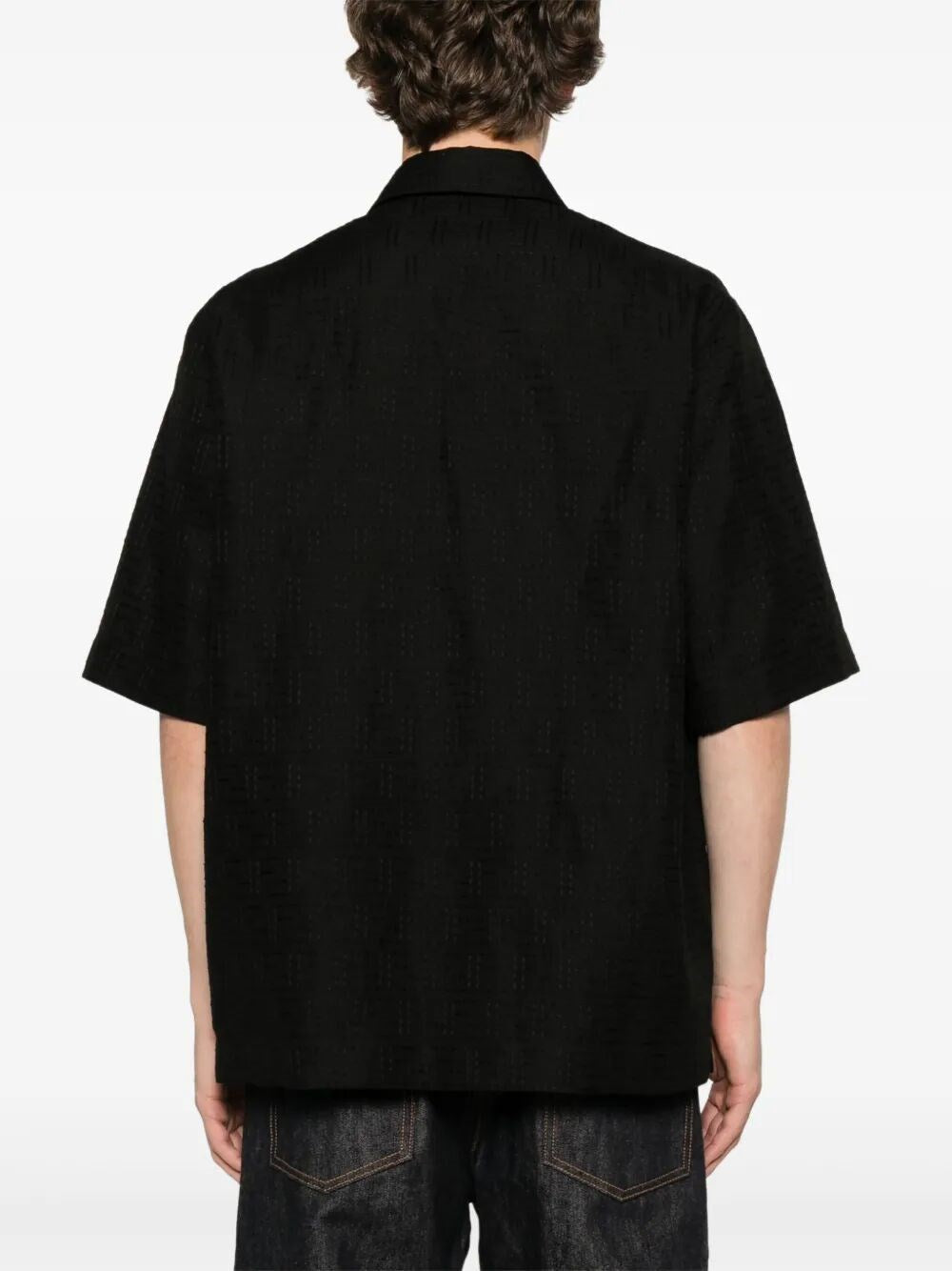 Camicia Logo All Over FF Fendi