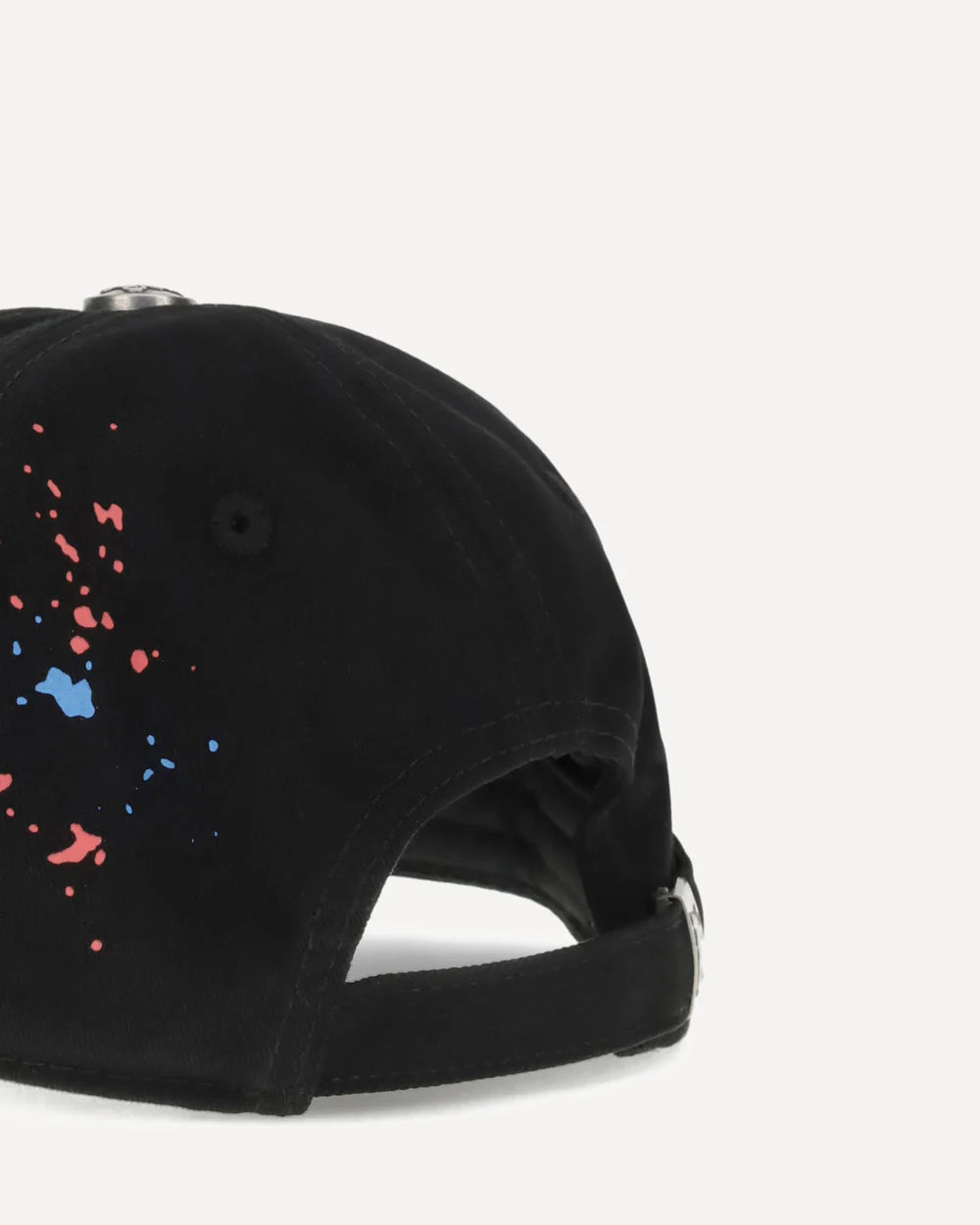 Cappello Nero Logo Palm Angels