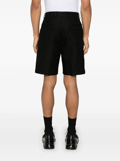 Shorts Nero Logo FF Fendi