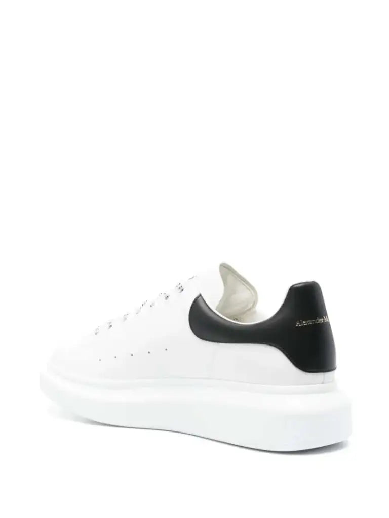 Sneakers Bianca Retro Nero Alexander Mcqueen
