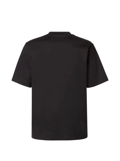 T-Shirt Nera Logo FF Fendi