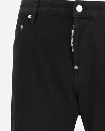 Jeans Nero Slim Twist Dsquared