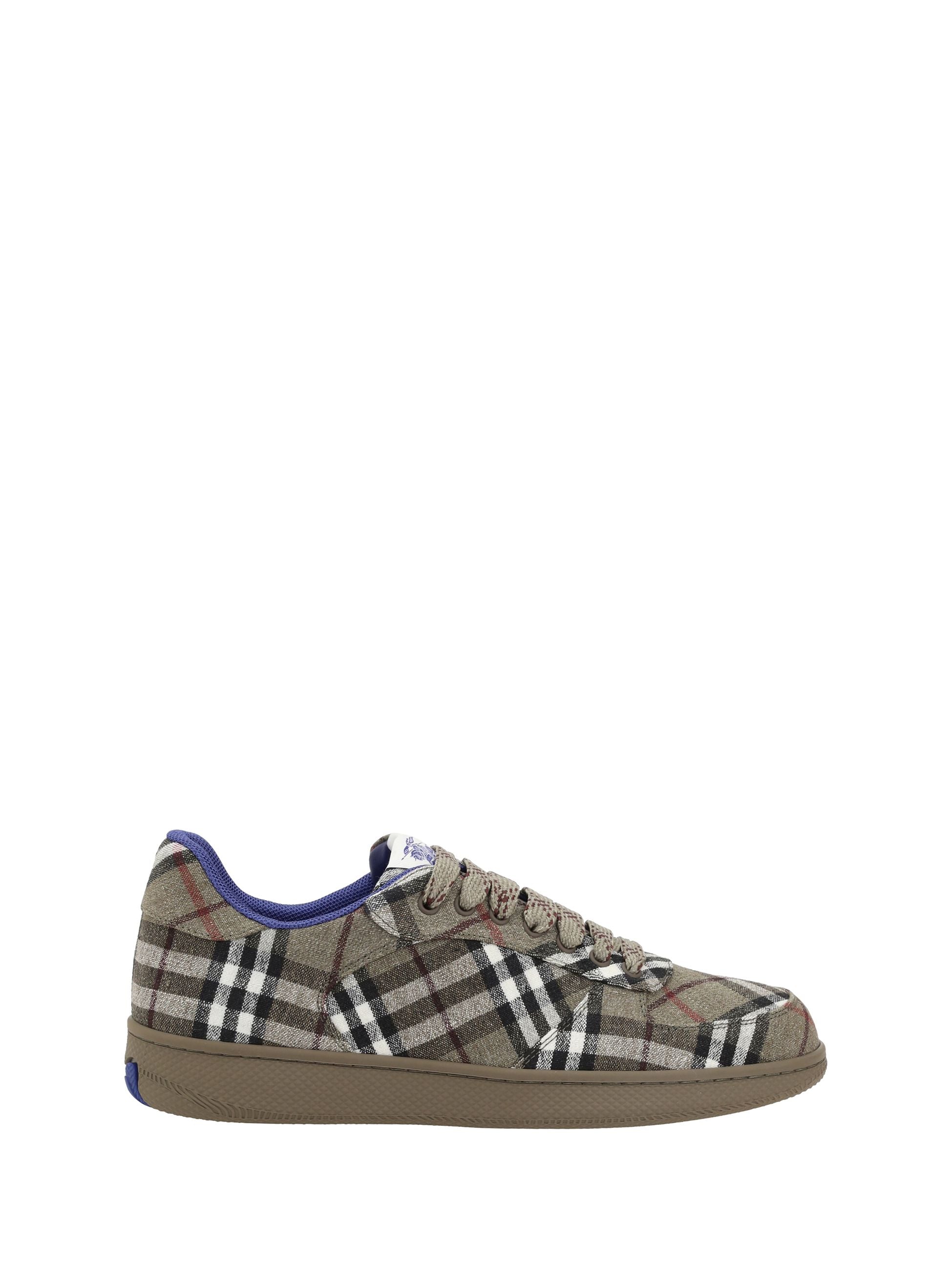 Sneakers Check Logo All Over Burberry