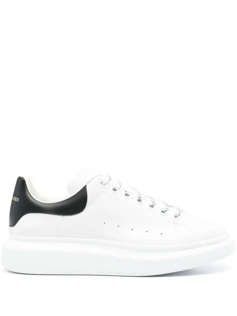 Sneakers Bianca Retro Nero Alexander Mcqueen