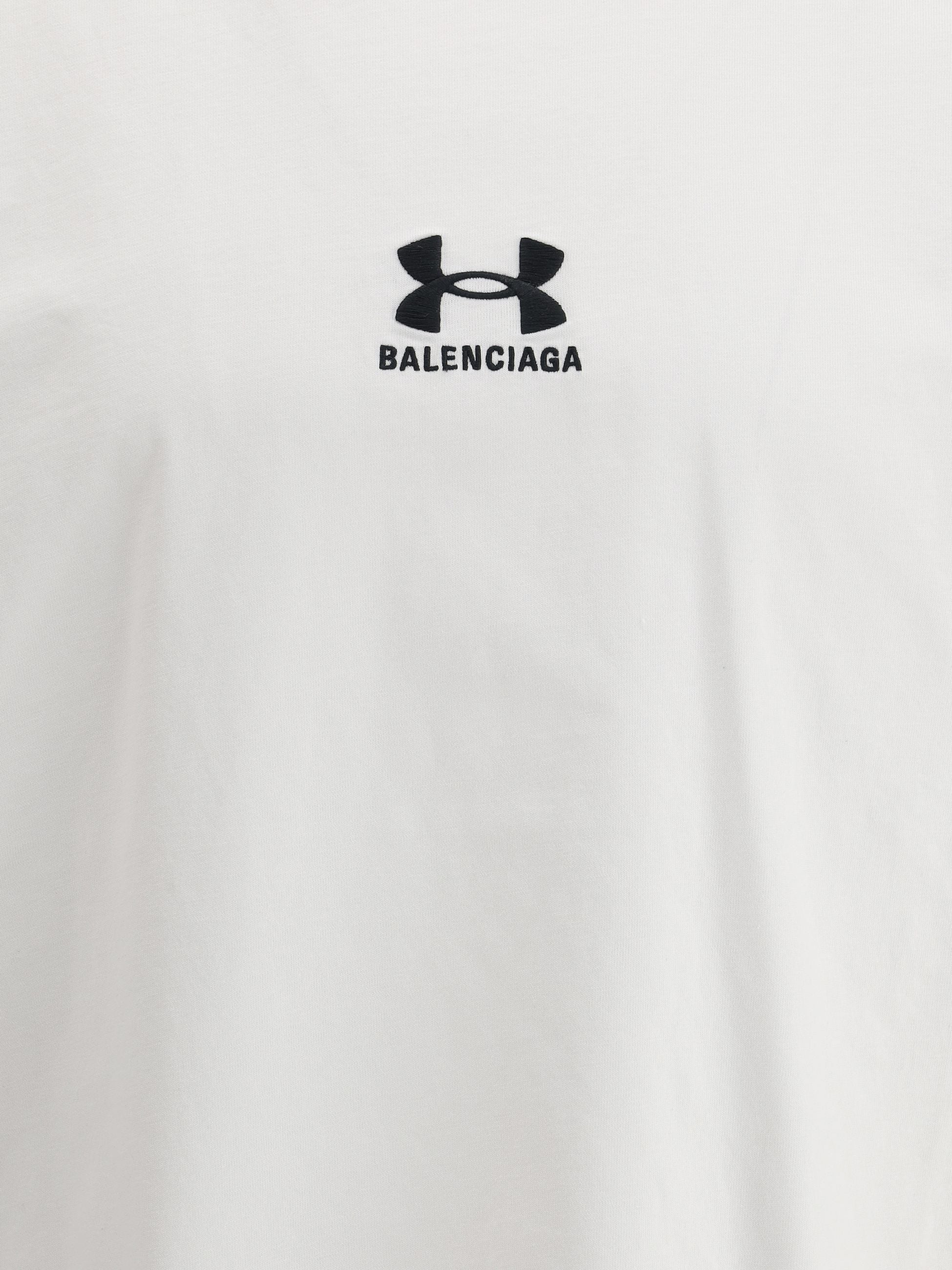 T-Shirt Bianca Logo Balenciaga