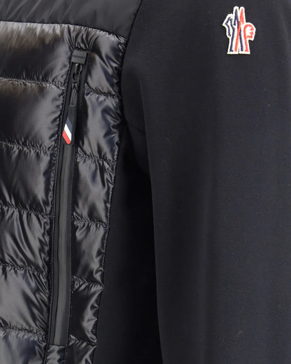 Giubbino Nero Polartec Moncler Grenoble