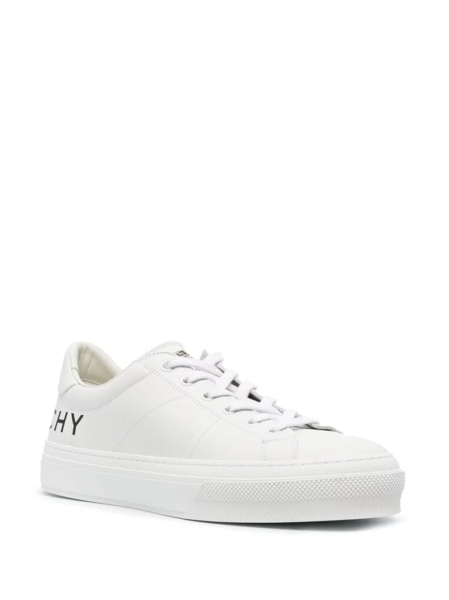 SNEAKERS BIANCA CON SCRITTA RETRO LOGO GIVENCHY
