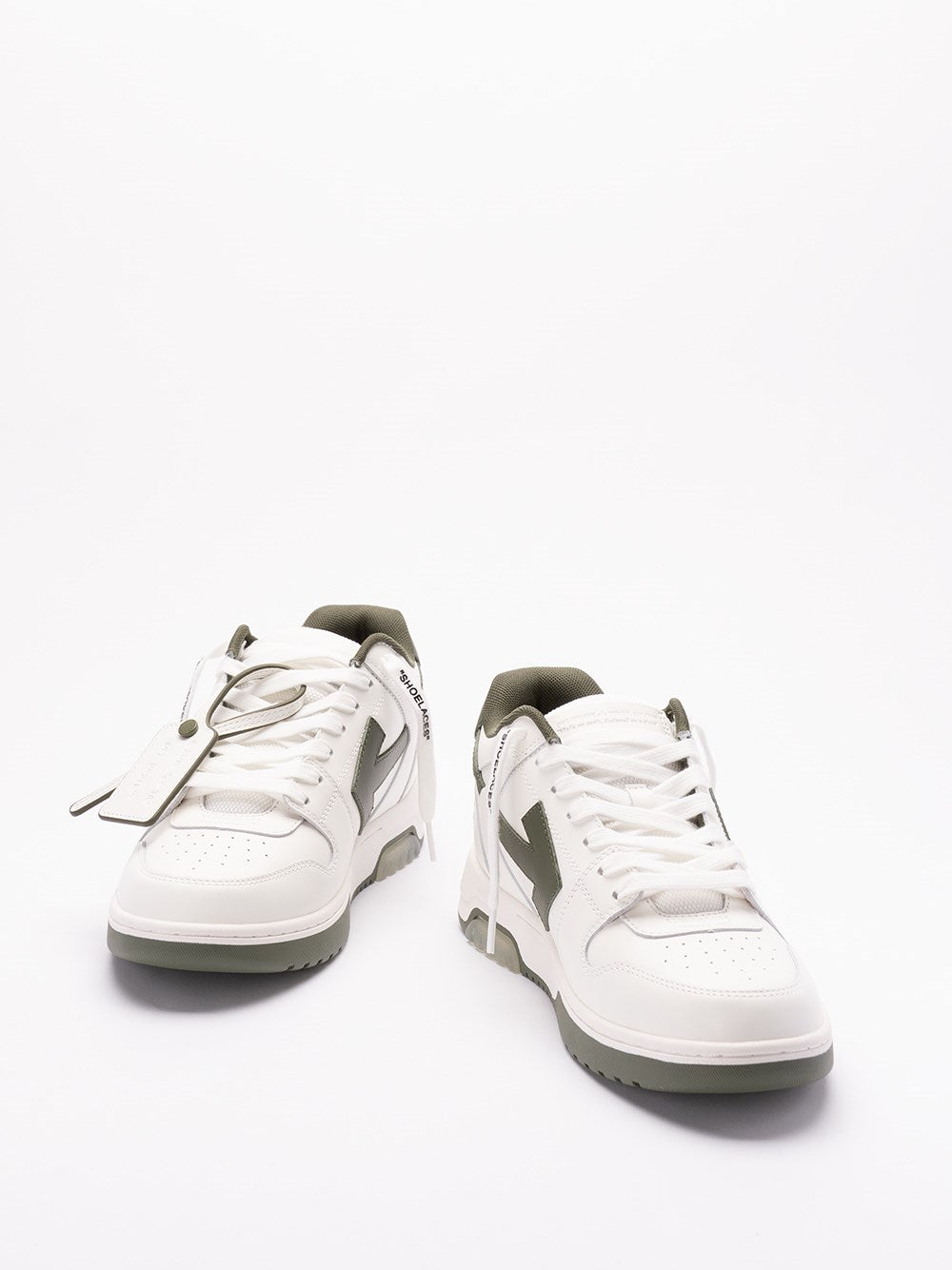 SNEAKERS OUT OF OFFICE BIANCA VERDE OFF-WHITE